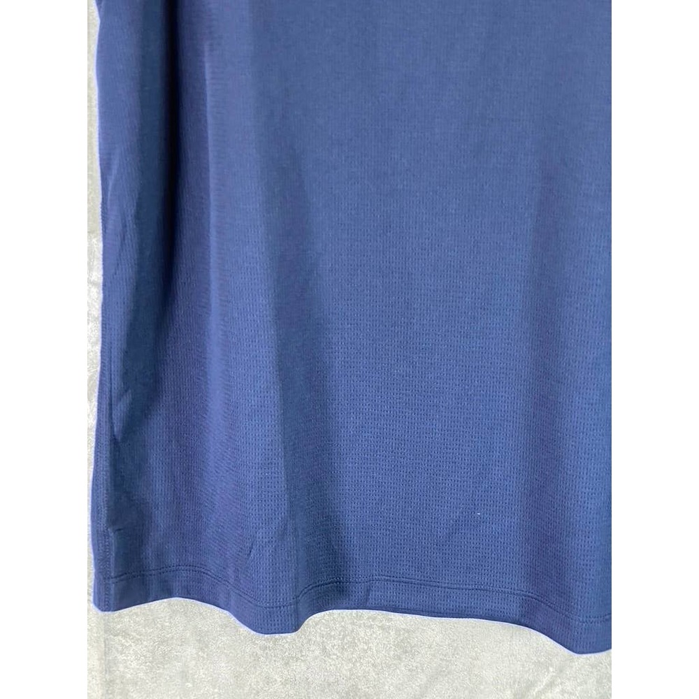 ID Ideology Men's Indigo Sea Crewneck Taped Graphic Training T-Shirt SZ L - Picture 7 of 13